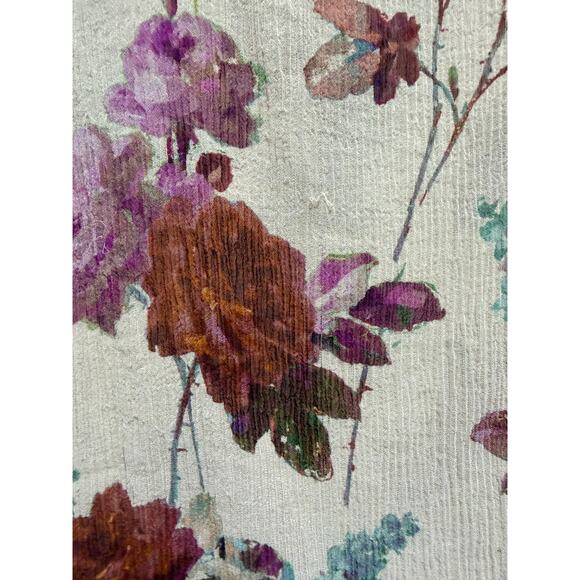 Paige Floral Ruffle Sleeveless Blouse Women’s M - Picture 4 of 8